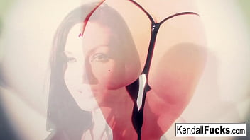 Kendall does a sexy tease with stock fetish feel to it