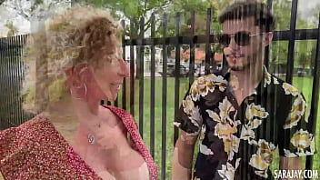 Mature PAWG Sara Jay Face Fucks And Pussy Bangs Hot Stud Apollo Banks!