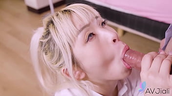 Blonde Taiwanese Lina fucked her ex boyfriend.