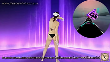 Part 1 of Week 4 - VR Dance Workout. My reaction skill is getting better.