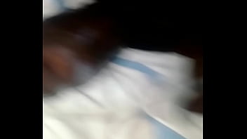 Amateur Ebony Hand Job Ending With a Great Sensual Doggystyle