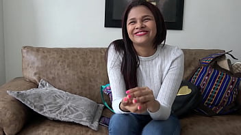 Naughty Blonde Latina Babe Loves White Fat Cock In Her Pussy