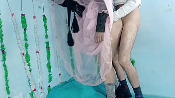 indian desi brite amrozia jan got a hurd fuck on first sex night indian groom fucking desi bride in village