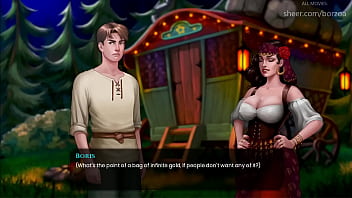 WAL3 - Bigtits MILF Gipsy read future from my hand... The chosen one you said?!