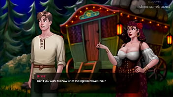 WAL3 - Bigtits MILF Gipsy read future from my hand... The chosen one you said?!