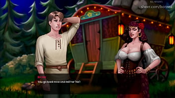 WAL3 - Bigtits MILF Gipsy read future from my hand... The chosen one you said?!