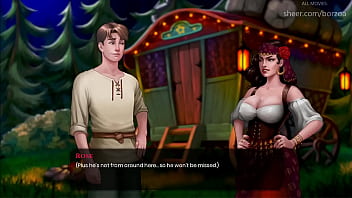 WAL3 - Bigtits MILF Gipsy read future from my hand... The chosen one you said?!