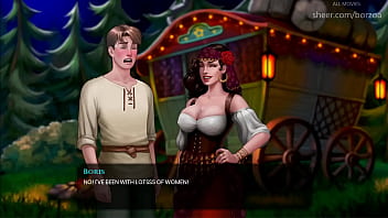 WAL3 - Bigtits MILF Gipsy read future from my hand... The chosen one you said?!