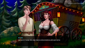 WAL3 - Bigtits MILF Gipsy read future from my hand... The chosen one you said?!