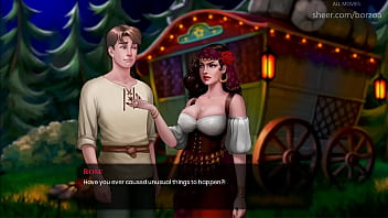 WAL3 - Bigtits MILF Gipsy read future from my hand... The chosen one you said?!