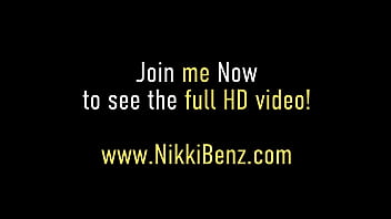 Big Titty Beauty Nikki Benz Releases Stress By Getting Pussy Fucked!