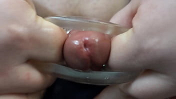 BBW Trans Birthday Girl Pinky Anal Play and Cumshot POV