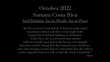 Incredible real video boyfriend uses all holes gives creamy oozing anal to his young girlfriend