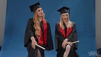 Naughty Babes Izzy Wilde &amp_ Ivory Mayhem Nourish Their Sexual Appetites With Dillon The Photographer - Trans Angels