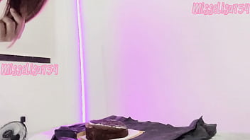 ASIAN WHORE REVERSE COWGIRL FUCK WITH CAKE