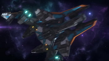 I just want your dick! Robot shemale fucks a sexy cuffed busty brunette in the sci-fi lab