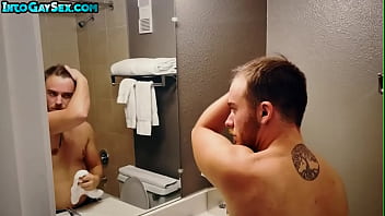 IR MTF pussyboy strapon drills Black BF after gets licked