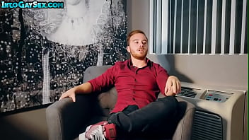 IR MTF pussyboy strapon drills Black BF after gets licked