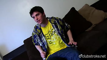 Sexual Straight Josh Wanks Cock