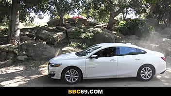 Braylin Bailey &amp_ Lily Larimar just shocked when Jax Slayher grabbed out his monster cock