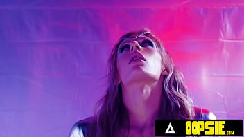 OOPSIE - Nerdy Teen Chanel Camryn Accepts MULTIPLE FACIALS From Two Horny Trans Girls!