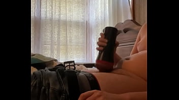 Solo male fucks fleshlight