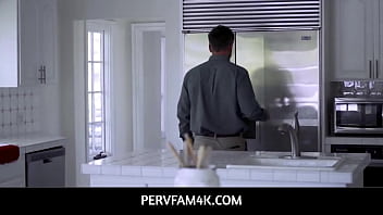 PervFam4K  -   Annoying Stepdaughter Fooling her Step Daddy | Haley Spades | Mike Mancini