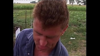 Farmer fucks his wife after a long work day