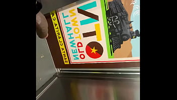 Bbc in Public Elevator opening the door  (Almost Caught)
