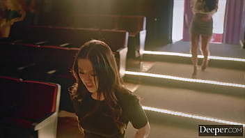 Deeper. Petite beauties Lulu &amp_ Kimmy can'_t resist Jax'_ BBC