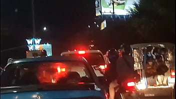 Sucks My Dick While Driving in traffic road - Pinay Lovers Ph