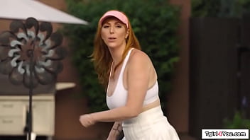 TS tennis player Brittney Kade fuck milf