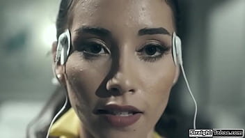 Programmed teen obeys and sucks a cock