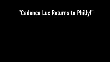 Skinny Beauty Cadence Lux Drains A Dick With Fantastic Foot Job!