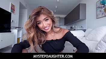 MyStepDaughter  -  Super cute stepdaughter fucks step daddy to earn cash
