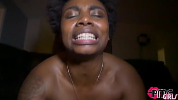 EBONY GODDESS LYRIC SKY GETS SLUTTED OUT BY BIG MAX AND BONES MONTANA