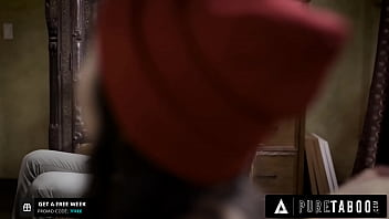 PURE TABOO Angela White Convinces Widower To Fuck His Curvy Teen Stepdaughter With Her Help