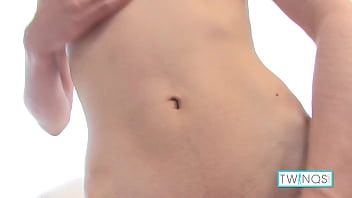 Libidinous Blonde Twink Victor Jacks Off After Having Hot Phone Sex!