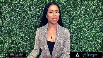 GIRLSWAY - Horny Lexi Luna, Cherie DeVille, And Other Girls Masturbate During Documentary Interview