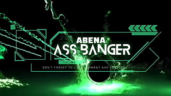 Black African Ebony Abena Assbanger Masturbates with Sex toy Vibrator