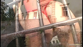An abandoned public building gets occupied by Sandy Style who craves hardcore DP and threesomes