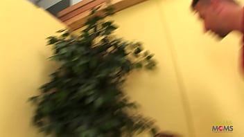 Male doctor inspects a busty MILF and ends up fucking her tight cunt