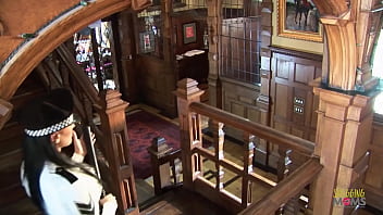 Officer in training got to shag a sexy policewoman with big boobs