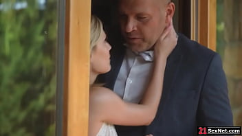 Bride dp threesome with groom and bff