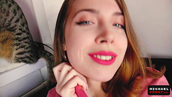 Clumsy Beauty Teen Stuck Again but StepBro Wasn'_t Nearby and StepDad Helped With Joy