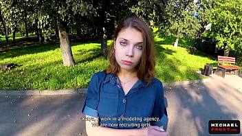 My First Casting And My First Easy Peasy Money - Public Agent - POV