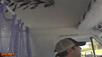 Lexi Belle Gets Banged By The Ice Cream Man in Sexy Knee High Socks