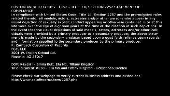 LICENSED TO LICK - Ella Mai European Lesbian 3Way Tiffany Kingston