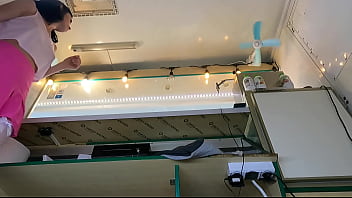 I love the way my sexy shop assistant moans when I play with her pussy at work