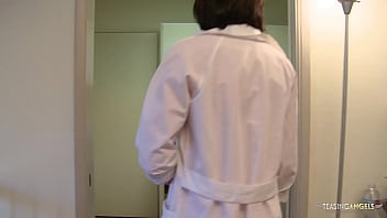 Black dude gets to fuck his smoking hot doctor